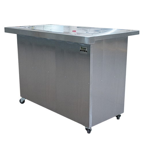 Mostradores con bastidor