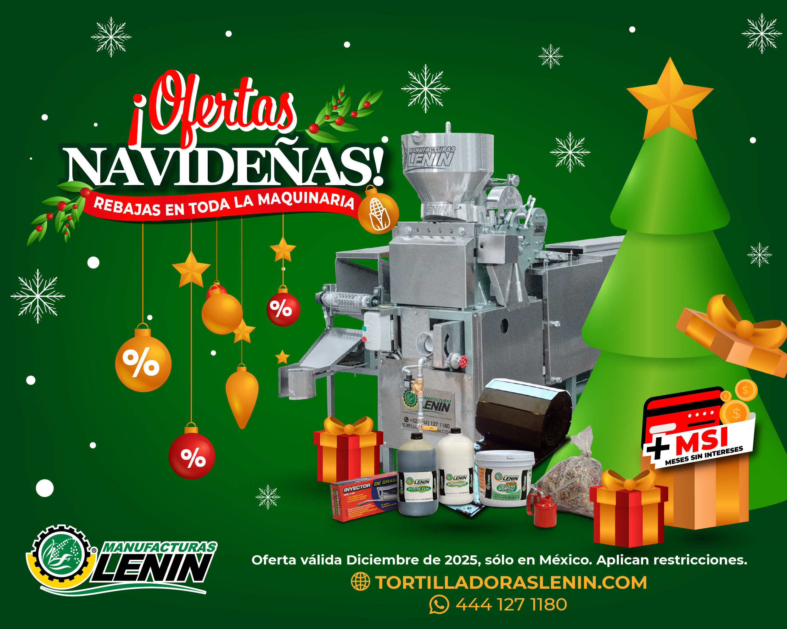 promo de paquete maíz